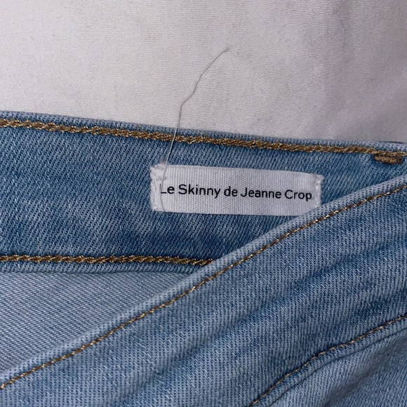 FRAME Denim Le Skinny de Jeanne Crop Size: 26 - Picture 6 of 7